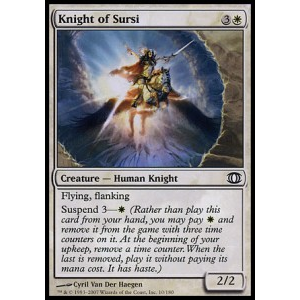 Magic löskort: Future Sight: Knight of Sursi