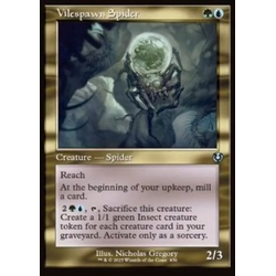 Magic löskort: Magic: Innistrad Remastered: Vilespawn Spider (alternative art)
