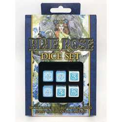 Blue Rose: D6 Dice Set (6)