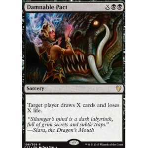 Magic löskort: Commander 2017: Damnable Pact