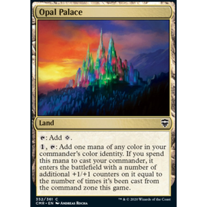 Magic löskort: Commander Legends: Opal Palace (Foil)