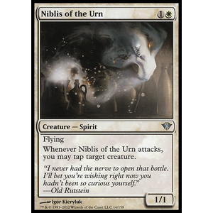 Magic löskort: Dark Ascension: Niblis of the Urn