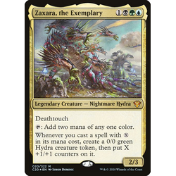 Magic löskort: Commander 2020: Zaxara, the Exemplary (Foil)