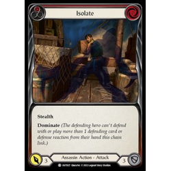 FaB Löskort: Outsiders: Isolate (Red)
