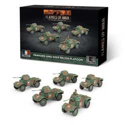 French: Panhard AMD Deep Recon Platoon (resin/metal) (5)