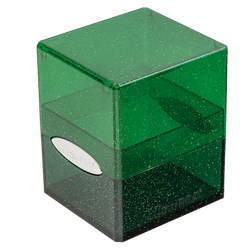 Ultra Pro Deck Box Satin Cube - Glitter Green