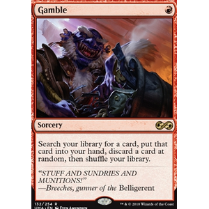 Magic löskort: Ultimate Masters: Gamble