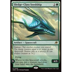 Magic löskort: Edge of Eternities: Sledge-Class Seedship (Foil)