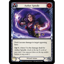 FaB Löskort: Arcane Rising Unlimited: Aether Spindle (Red)