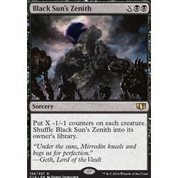 Magic löskort: Commander 2014: Black Sun's Zenith