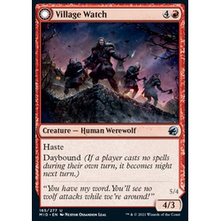 Magic löskort: Innistrad: Midnight Hunt: Village Watch // Village Reavers