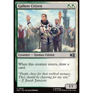 Magic löskort: Commander: Marvel Super Heroes: Gallant Citizen