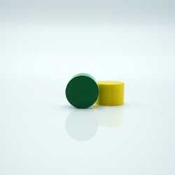 Game Pieces: Cylinders Low - Light Blue (Wood) (10)