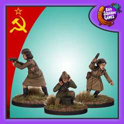 Female Soviet Command - Officer - Medic - Radio (3)