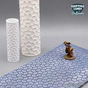 Structure Cylinder Floor Tile - Ecaille (Large)