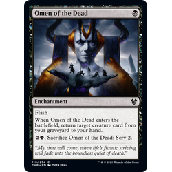 Magic löskort: Theros: Beyond Death: Omen of the Dead