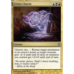 Magic löskort: Commander 2013: Grixis Charm