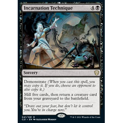 Magic Löskort: Commander: Strixhaven: Incarnation Technique