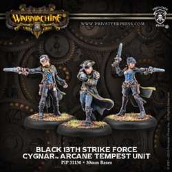 Cygnar Black 13th Gun Mage Strike Team (Unit)