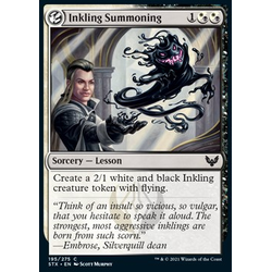 Magic Löskort: Strixhaven: School of Mages: Inkling Summoning