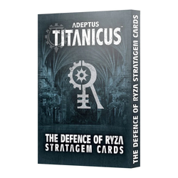 Adeptus Titanicus: The Defence of Ryza Stratagem Cards