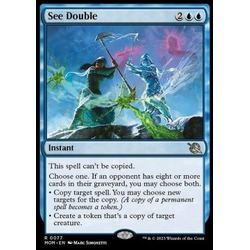 Magic löskort: March of the Machine: See Double (Foil)