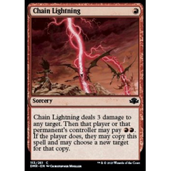 Magic löskort: Dominaria Remastered: Chain Lightning