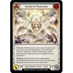 FaB Löskort: Monarch Unlimited: Herald of Protection (Blue)