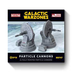 Battlefield in a Box Galactic Warzones: Rebel Outpost - Particle Cannons