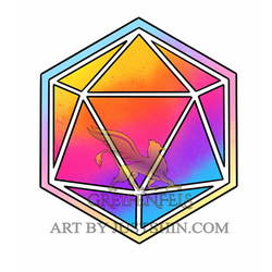 Gratulationskort Icosahedron