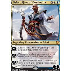 Magic löskort: Dominaria: Teferi, Hero of Dominaria