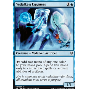 Magic löskort: Commander 2016 Vedalken Engineer
