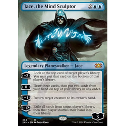 Magic löskort: Double Masters: Jace, the Mind Sculptor (alternative art)