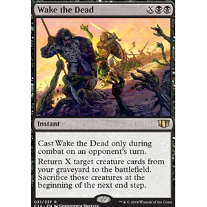 Magic löskort: Commander 2014: Wake the Dead