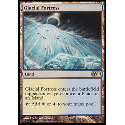 Magic löskort: Core Set 2011 (M11): Glacial Fortress