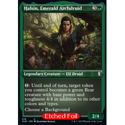 Commander Legends: Battle for Baldur's Gate: Halsin, Emerald Archdruid (Etched Foil)