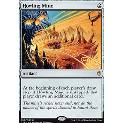 Magic löskort: Commander 2016 Howling Mine