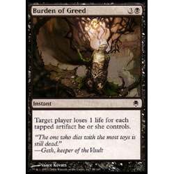 Magic löskort: Darksteel: Burden of Greed