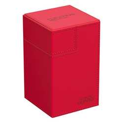 Ultimate Guard Flip´n´Tray Deck Case 100+ Standard Size XenoSkin Monocolor Red