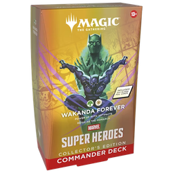 Magic The Gathering: Marvel Super Heroes Collector's Commander Deck - Wakanda Forever