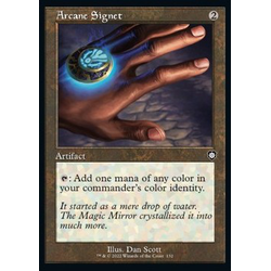 Magic löskort: Commander The Brothers' War: Arcane Signet