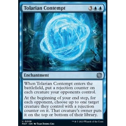 Magic löskort: March of the Machine: The Aftermath: Tolarian Contempt (Foil)