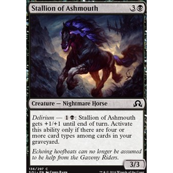 Magic löskort: Shadows over Innistrad: Stallion of Ashmouth