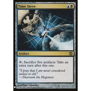 Magic löskort: Mystery Booster: Time Sieve