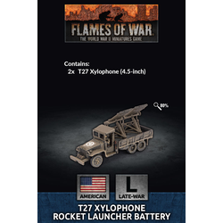 American T27 Xylophone Rocket Launcher Battery