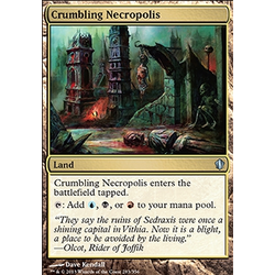 Magic löskort: Commander 2013: Crumbling Necropolis