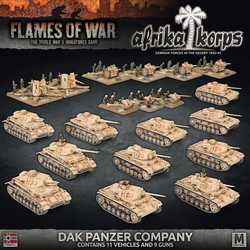 German Starter Force Afrika Korps - DAK Panzer Company