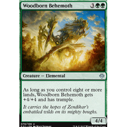 Magic löskort: Archenemy: Nicol Bolas: Woodborn Behemoth