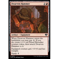 Magic löskort: Commander Masters: Dwarven Hammer