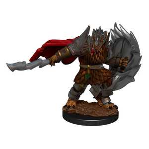 Nolzur's Marvelous Miniatures (unpainted): Dragonborn Fighter Male